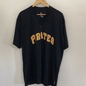 Pittsburgh Pirates ⚾️🏴‍☠️Henley Short Sleeve Shirt XL NEW